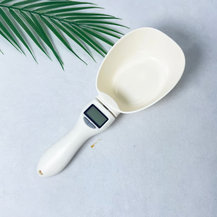 🔥Digital kitchen scale spoon, detachable, made of ABS material, with peeling function and unit conversion
