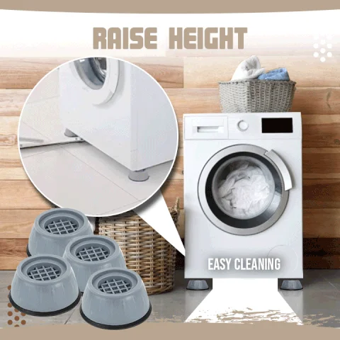 🔥Vibration free washing machine feet | 1 Set （4 Pcs）