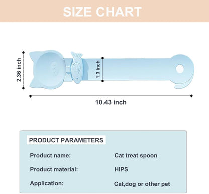 🐈Cat Bar Feeding Spoon (random colors)🐾