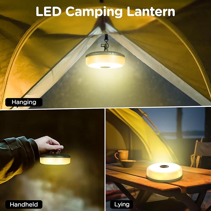 🔥4-in-1 Camping Ambient String Lights | Light Up Your Outdoor Party in 1 Click✨