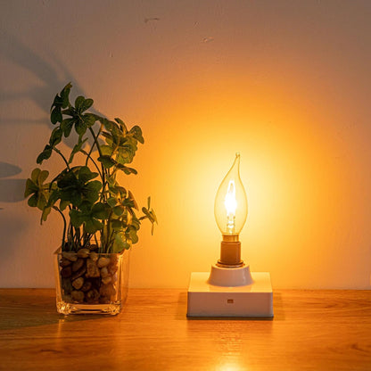 💡LED Flickering Flame Decoration Light Bulbs - 🎄Perfect Ambiance for Christmas